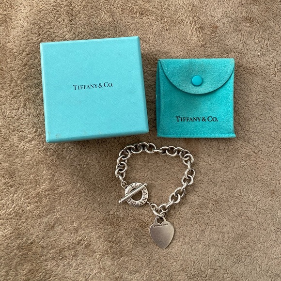 Tiffany & Co. Jewelry - Tiffany & Co Heart Tag Toggle Bracelet